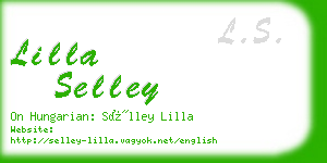 lilla selley business card